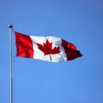 Bandera de Canadá Viva Canadá