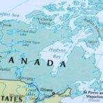 Ubicación de Canadá, mapa, ciudades y regiones